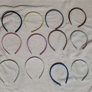 12 Assorted Color Headbands